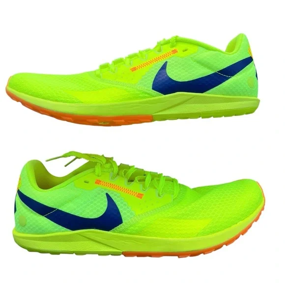 NWOB Nike Zoom Rival XC 6 Cross Country Sz 10 VOLT/CONCORD/TOTAL ORANGE - Picture 5 of 9